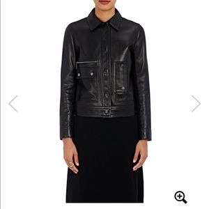 Helmut lang lambskin leather jacket